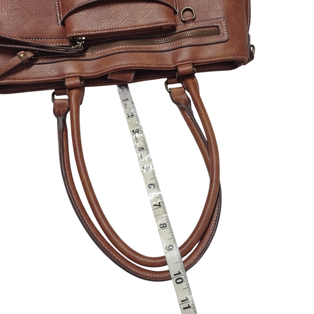 BOC Saddle Amherst Satchel Satchel Women Brown Handbags - Picture 11 of 14